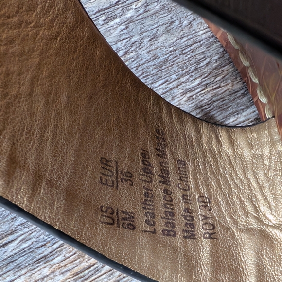 Black Wedge Sandals - Picture 7 of 10